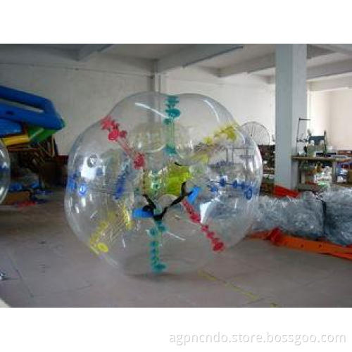 Transparent Colors Dot Body Zorb Ball for Amusement